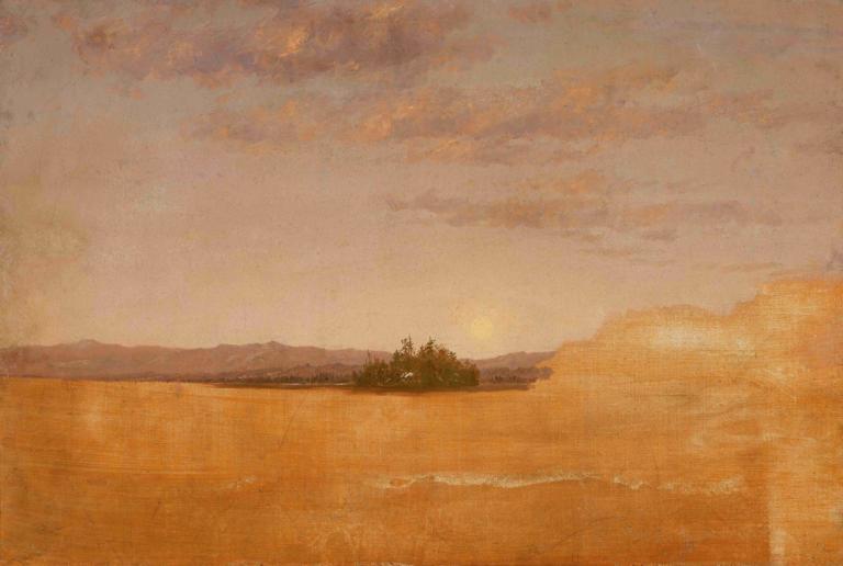 Landscape Sketch,Skizze der Landschaft,Thomas Cole,Ölgemälde,Ölgemälde, Landschaft, keine Menschen, draußen