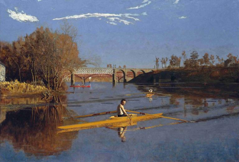 The Champion Single Sculls (Max Schmitt in a Single Scull)