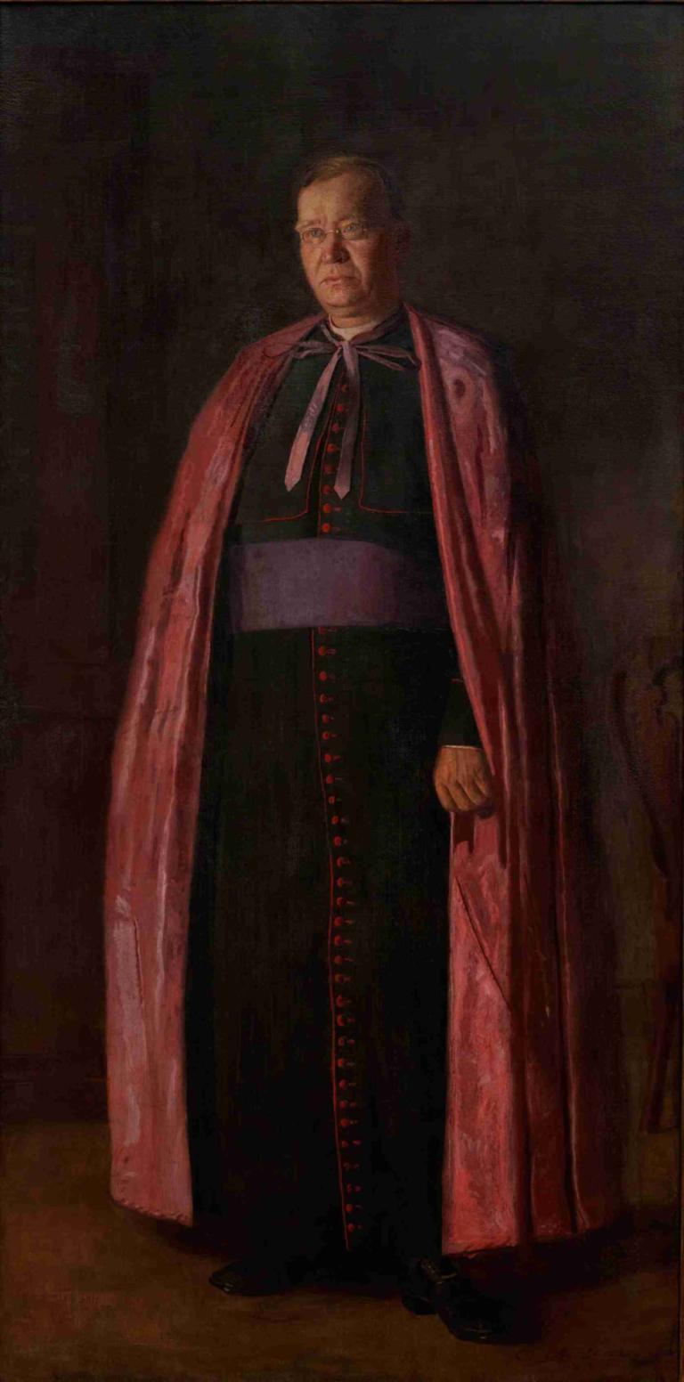 The Right Reverend Monsignor James F. Loughlin,Den högvördige monsignore James F. Loughlin,Thomas Eakins