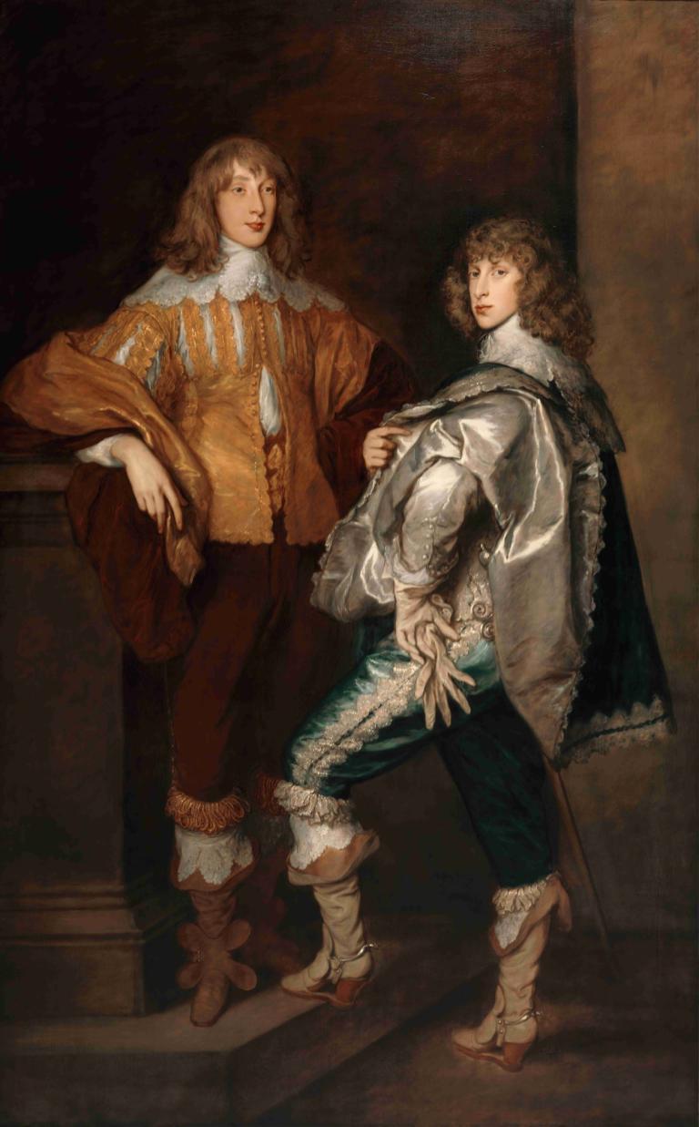 Lords John and Bernard Stuart,Die Herren John und Bernard Stuart,Thomas Gainsborough,Ölgemälde,Ölgemälde