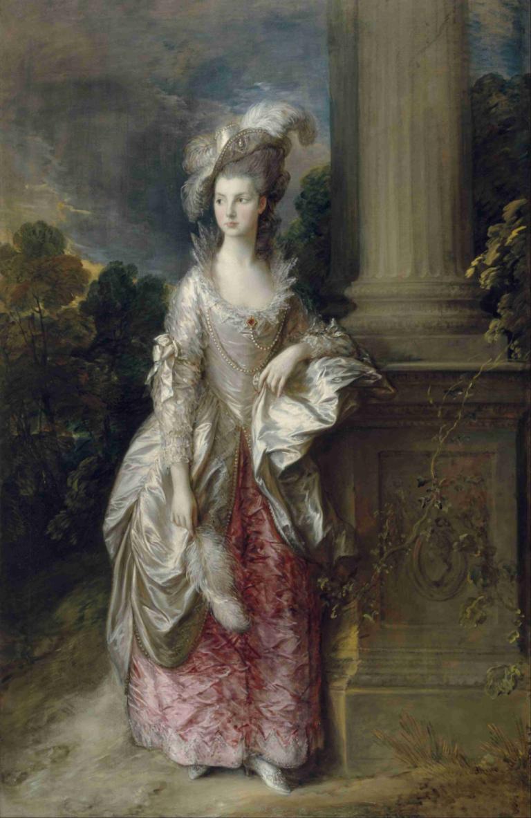 The Honourable Mrs Graham,Yang Terhormat Nyonya Graham,Thomas Gainsborough,Lukisan cat minyak