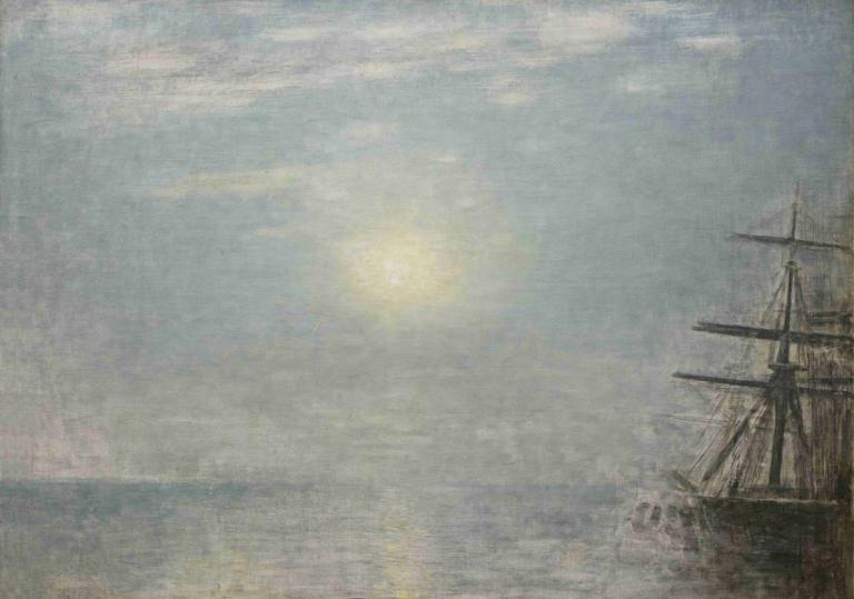 Sun Over The Sea,Mặt trời chiếu xuống biển.,Vilhelm Hammershøi,- Vâng, thưa sếp.,Minh họa,Minh họa