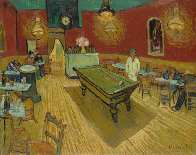 Le café de nuit (The Night Café),Le café de nuit (The Night Café),Vincent van Gogh,Peinture à l'huile