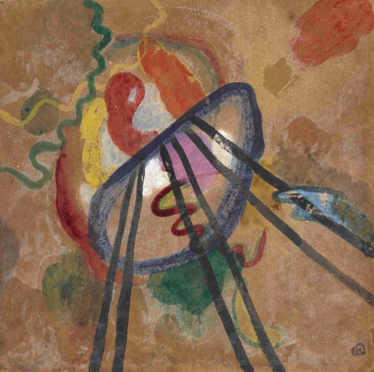 Boot,보트,Wassily Kandinsky,바실리 칸딘스키,수채화,수채화, 인간은 없어, 포켓몬 (생물), 독주, 회화 (중), 전통 미디어