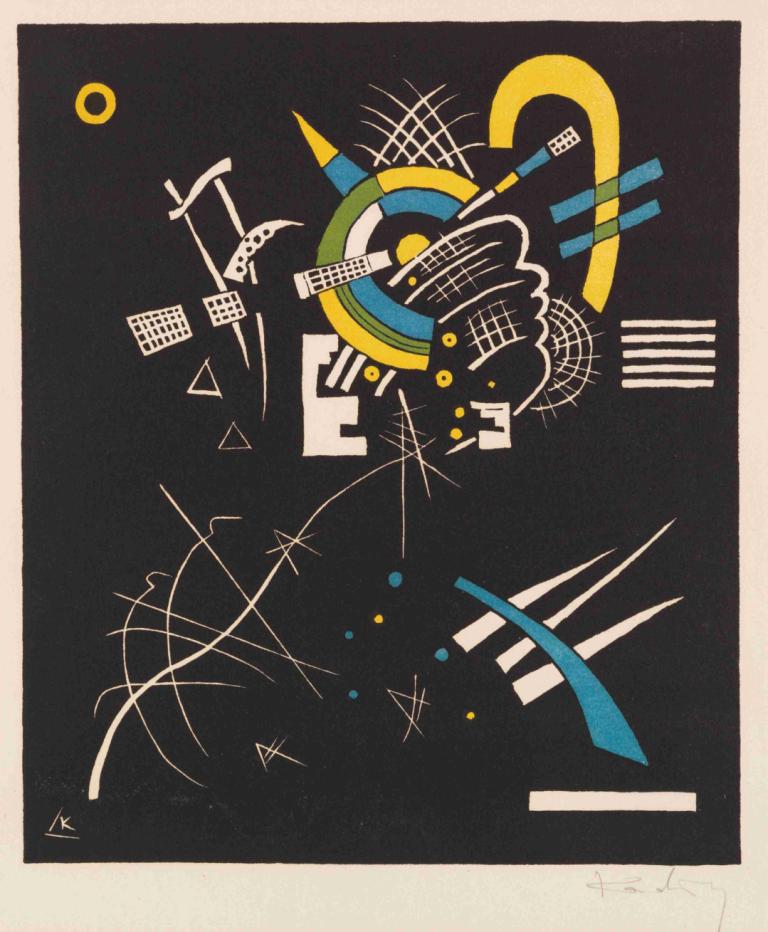 Kleine Welten VII,Petits mondes VII,Wassily Kandinsky,Vassily Kandinsky,Illustration,Illustration