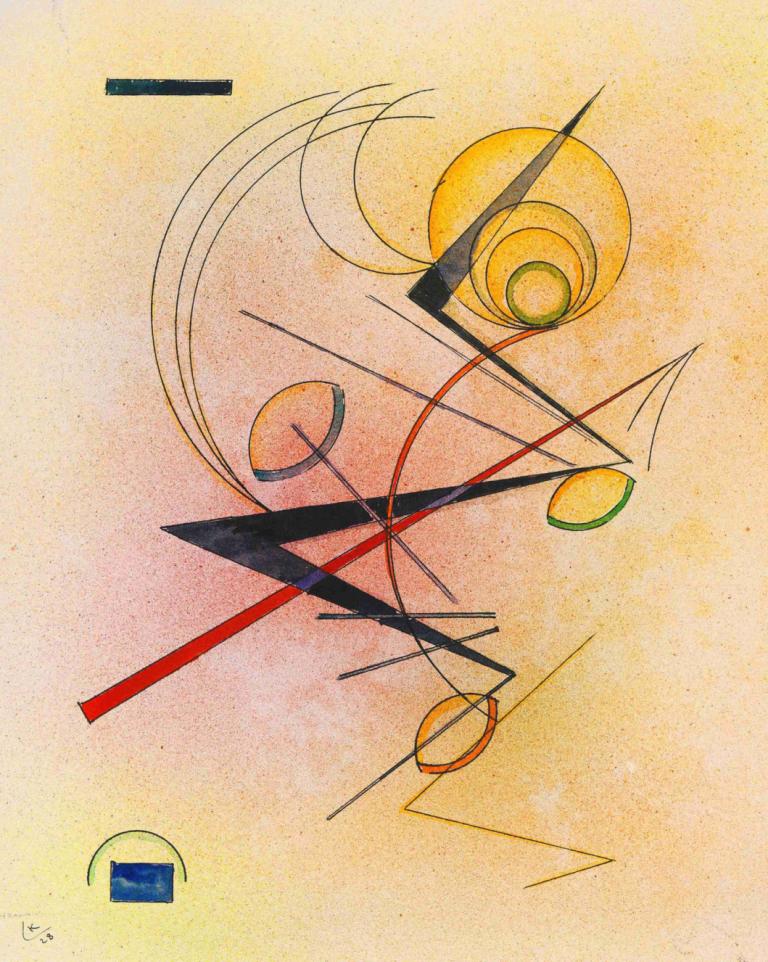 Kleines Warm,Petit chaud,Wassily Kandinsky,Vassily Kandinsky,Illustration,Illustration, pas d'humains