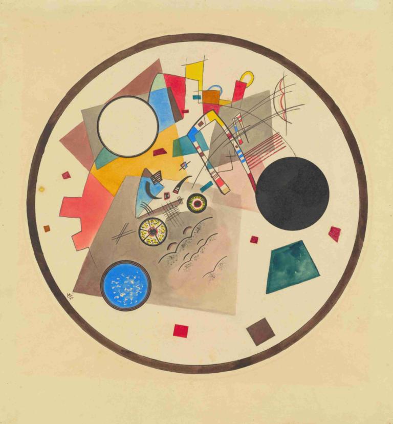 Light Circle,Световой круг,Wassily Kandinsky,Василий Кандинский,Иллюстрация,Иллюстрация, нет людей, солнце