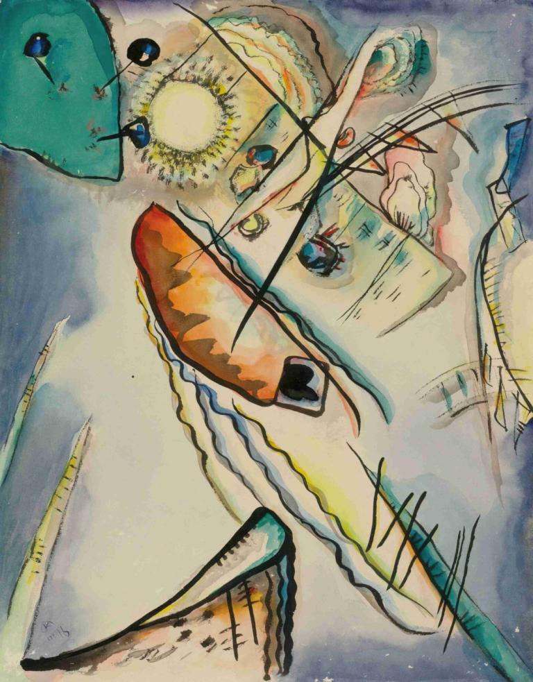 Ohne Titel (Untitled),Без названия (Без названия),Wassily Kandinsky,Василий Кандинский,Иллюстрация