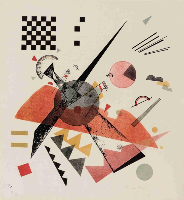 Orange,Оранжевый,Wassily Kandinsky,Василий Кандинский,Иллюстрация,Иллюстрация, абстрактный, нет людей, соло