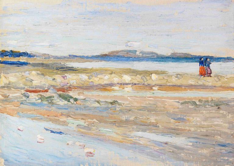 Tunis - Strand,Тунис - Пляж,Wassily Kandinsky,Василий Кандинский,Иллюстрация,Иллюстрация, на открытом воздухе