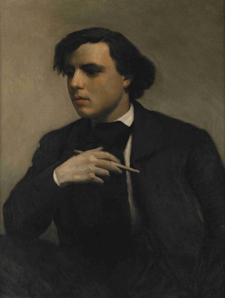 Portrait De Ferdinand Chaigneau,Portretul lui Ferdinand Chaigneau,William-Adolphe Bouguereau,Pictura in ulei