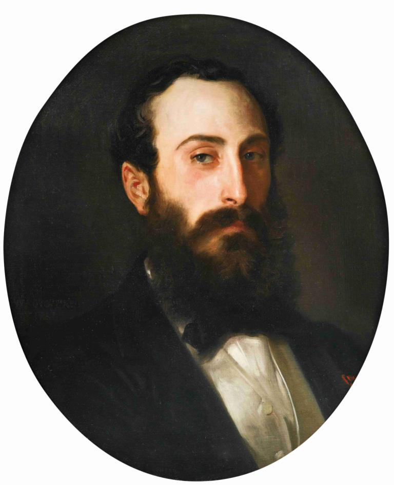 Portrait de Fernand Bartholoni,Portretul lui Fernand Bartholoni,William-Adolphe Bouguereau,Pictura in ulei