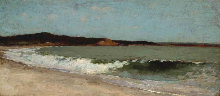 Study for Eagle Head, Manchester, Massachusetts,曼徹斯特市Eagle Head，Manchester，Massachusetts,Winslow Homer,溫斯洛·荷馬